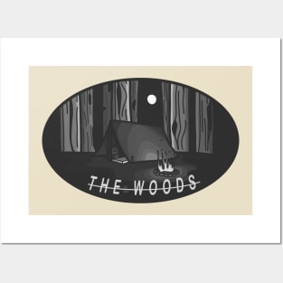 Camping and Hiking - The Woods Posters and Art